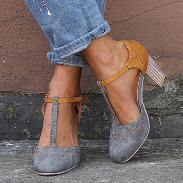 Clarina - Zapatos elegantes con tacón bloque