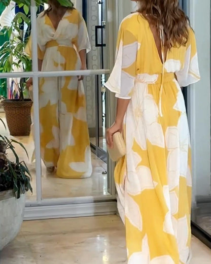 Jennifer | Vestido de Fiesta Floral Harmony