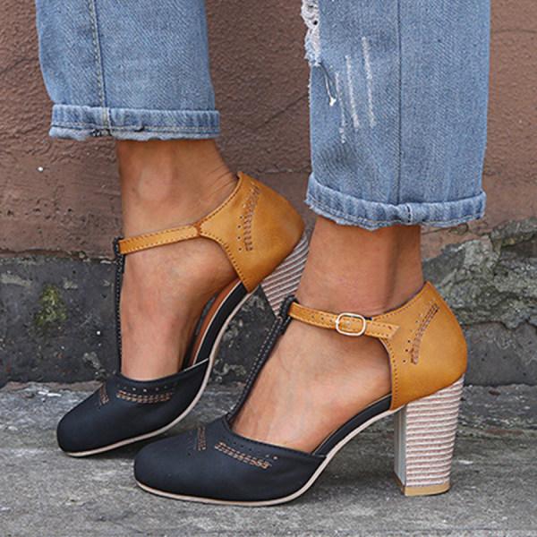 Clarina - Zapatos elegantes con tacón bloque