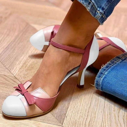 Rosa - Sandalias de tacón alto y elegantes