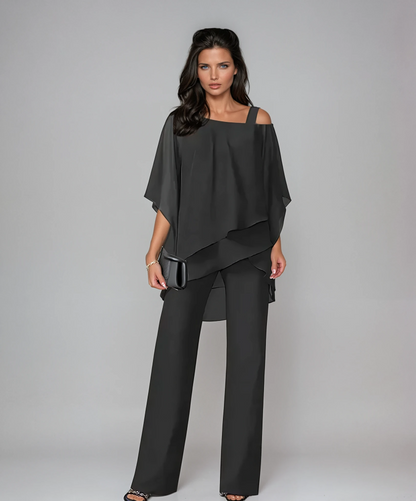 Mariella™ Conjunto de Dos Piezas con Capas