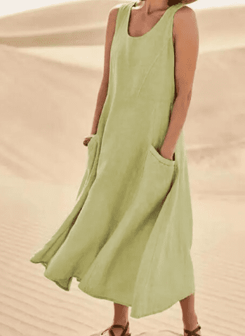 Lana™ - Vestido Elegante con Bolsillos
