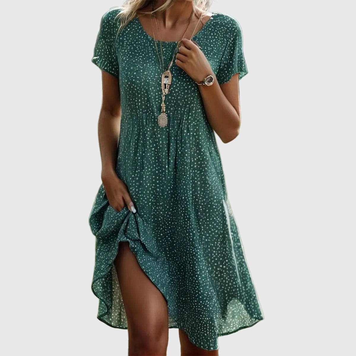Paz | Vestido Midi de Lujo