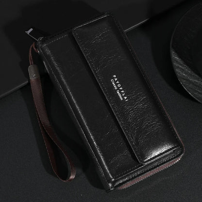 Briony | Clutch con cremallera de PU multifuncional