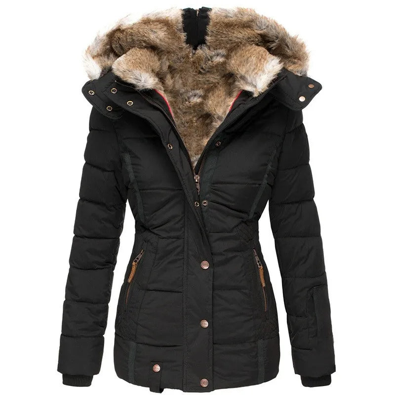 Grace™ - Chaqueta de Piel Cálida y Cómoda para el Invierno