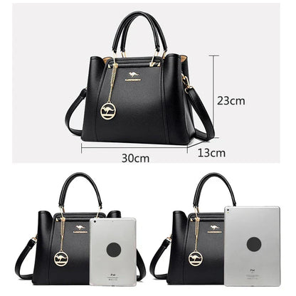 Bolso de Cuero Suave Luxa