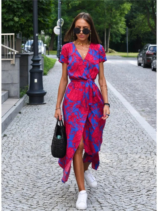 Clove – Vestido Largo Estampado