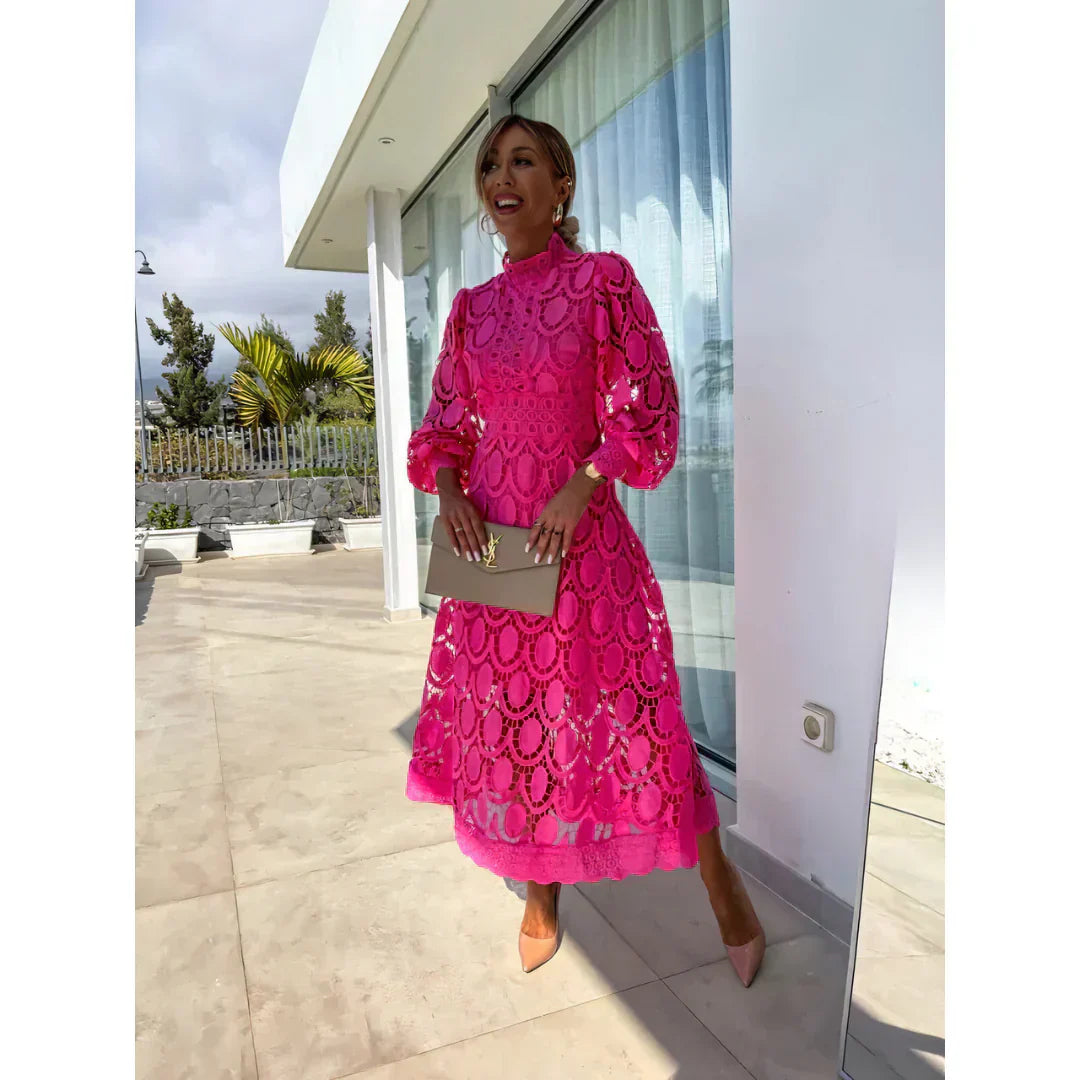 ROSHEL - VESTIDO DE ENCANTO ELEGANTE