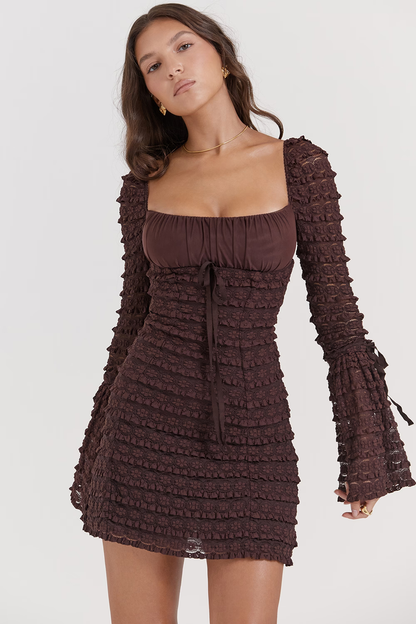 Selena  | Vestido Espresso