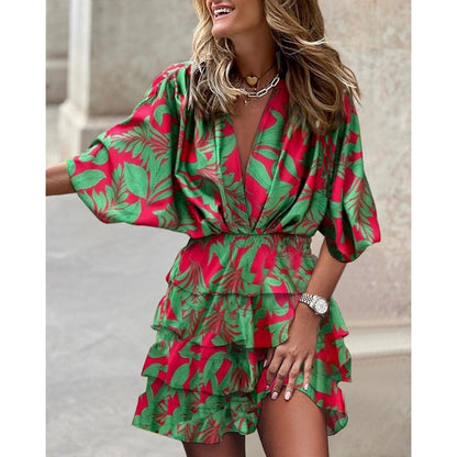Vestido Midi Floral - Elegancia Atemporal