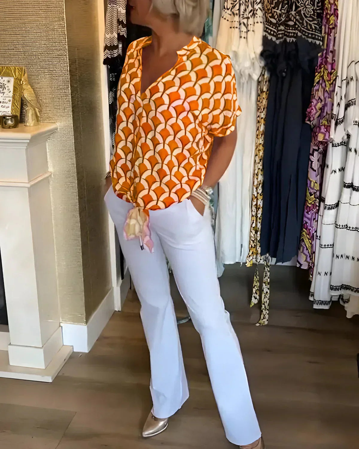 BLUSA ESTAMPADA ESTILOSA SOLVEIG