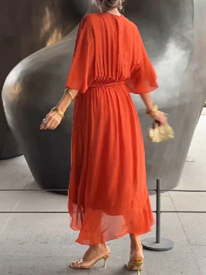 Ulani | Vestido Flowy con Escote en V