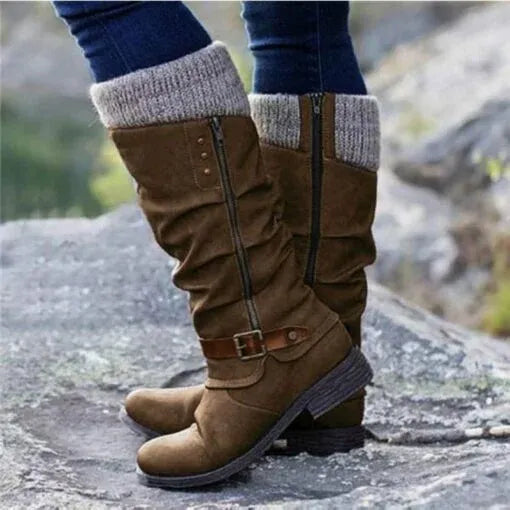 Botas de Cuero para Caminatas Diarias