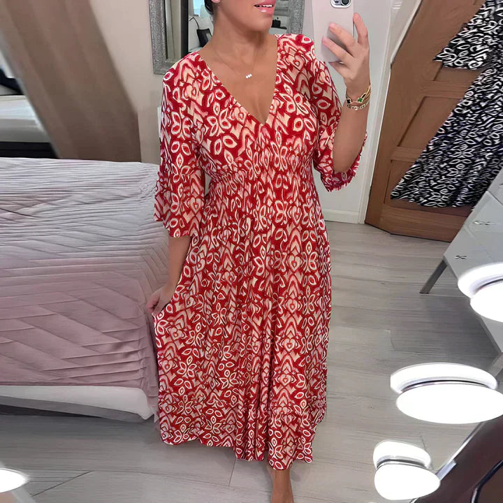 Frieda | Vestido de Verano Ligero con Escote en V