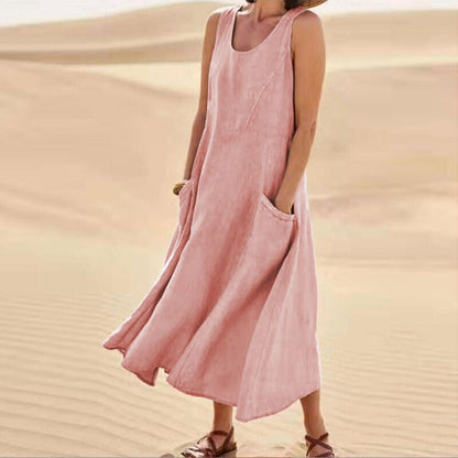 Lana™ - Vestido Elegante con Bolsillos
