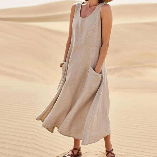 Lana™ - Vestido Elegante con Bolsillos