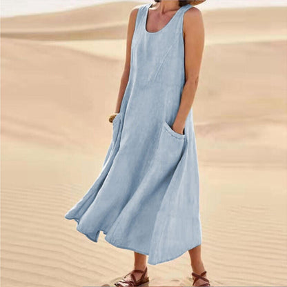 Lana™ - Vestido Elegante con Bolsillos