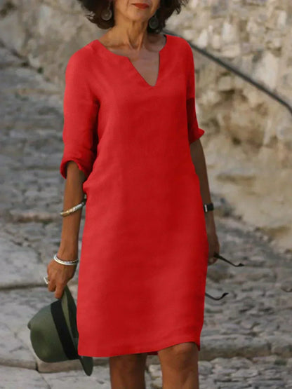 Maria | Vestido Elegante con Escote en V