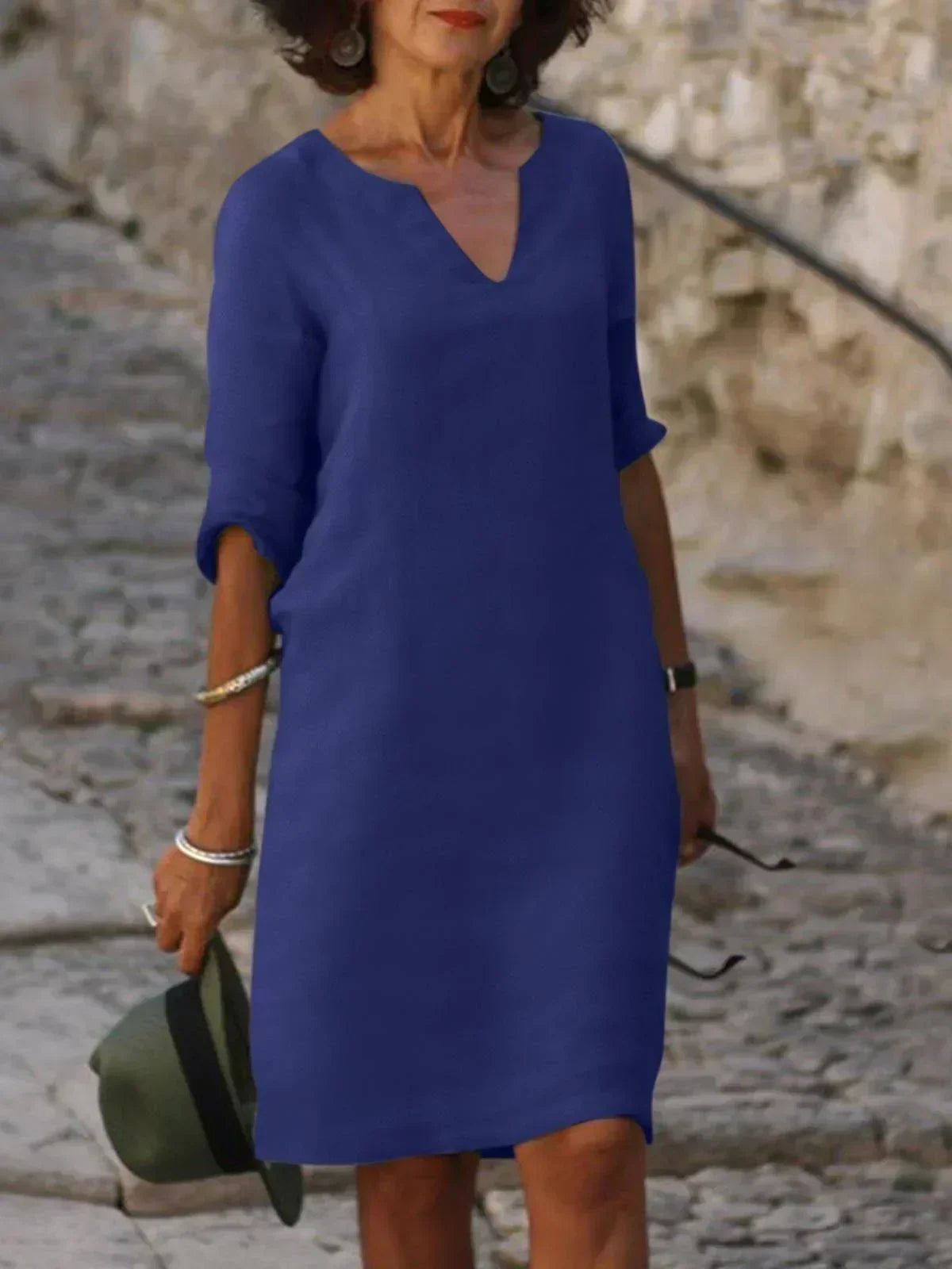 Maria | Vestido Elegante con Escote en V
