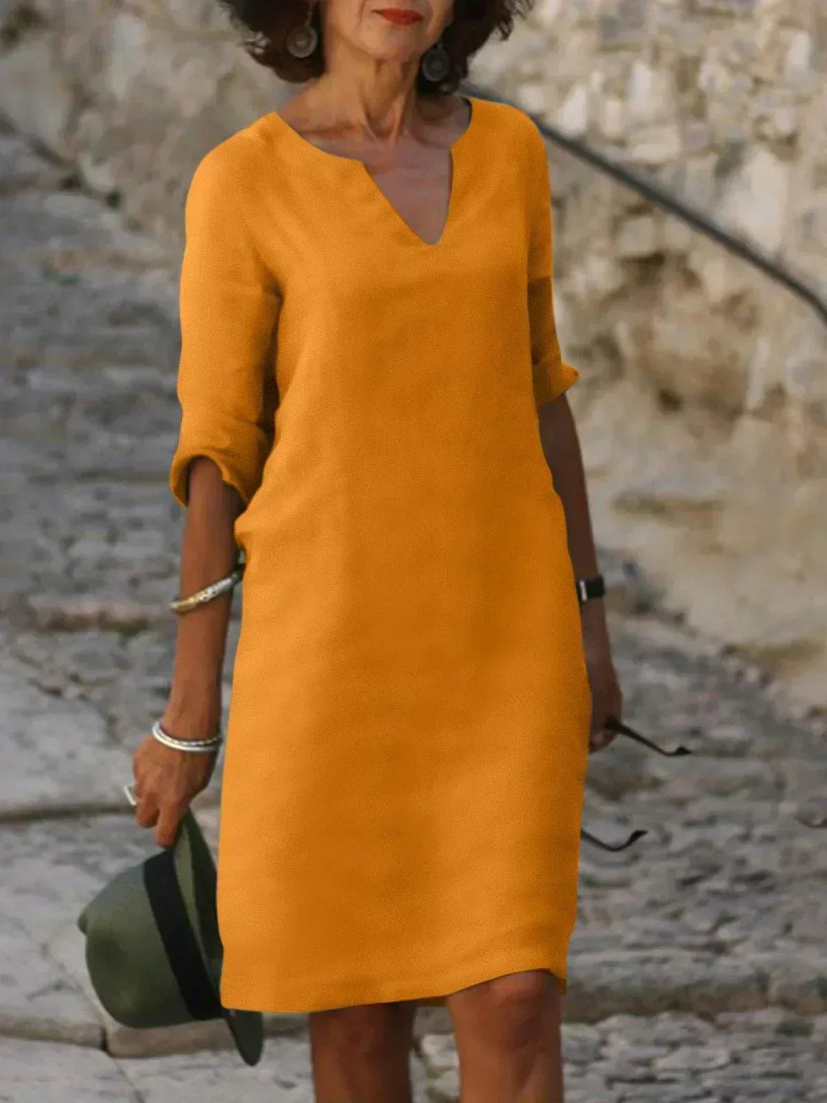 Maria | Vestido Elegante con Escote en V