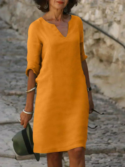 Emery – Vestido Elegante y Refinado que Cubre el Abdomen