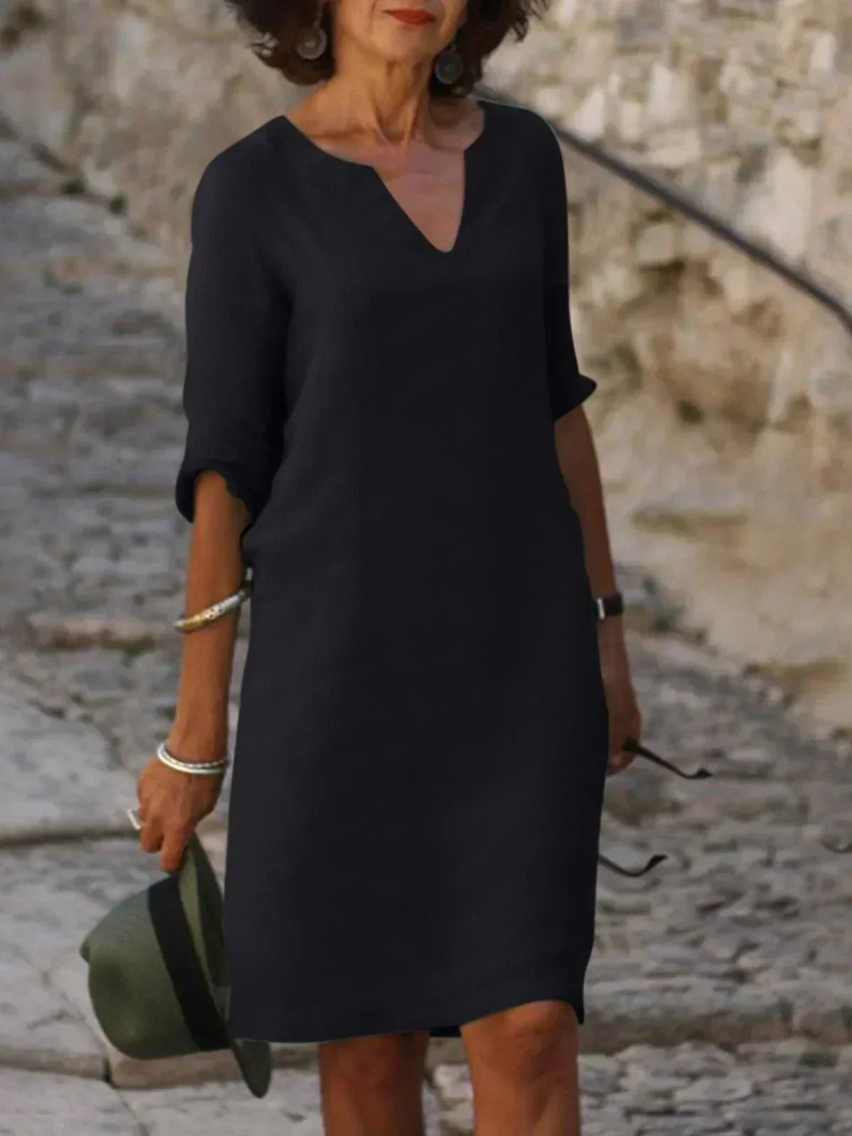 Maria | Vestido Elegante con Escote en V