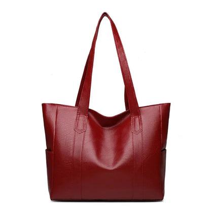 Bolso de Hombro de Cuero Genuino