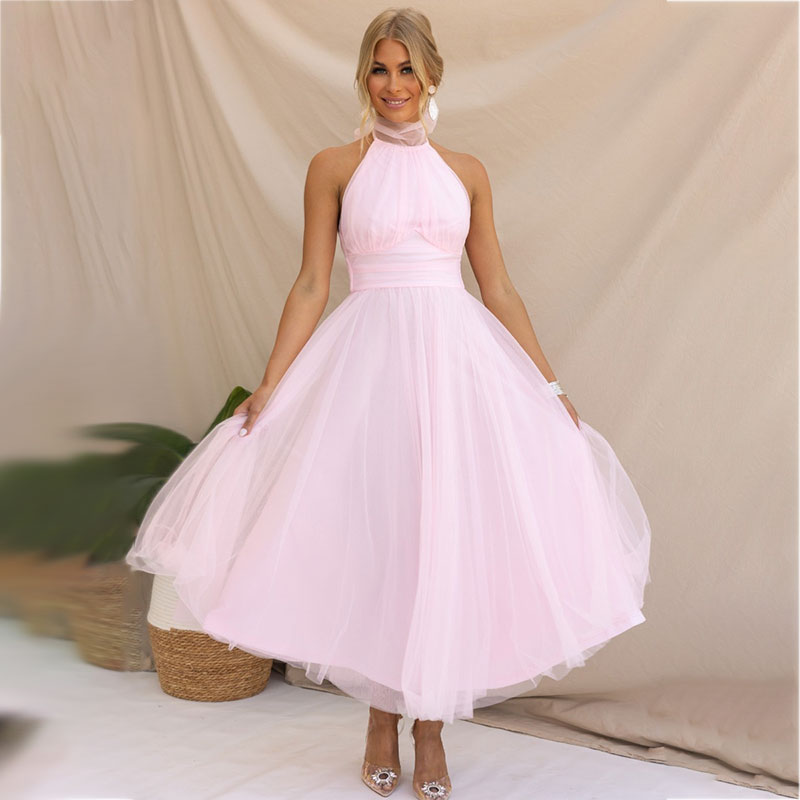 Vestido Aria-Cuello Alto