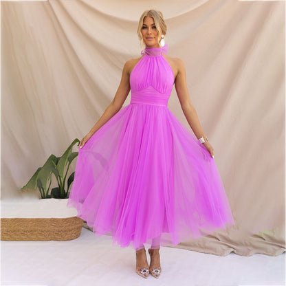 Vestido Aria-Cuello Alto
