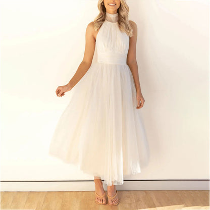 Vestido Aria-Cuello Alto