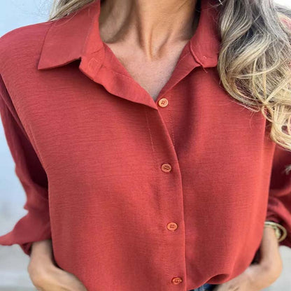 BLUSA CLÁSICA DE MANGA LARGA CORNELIA