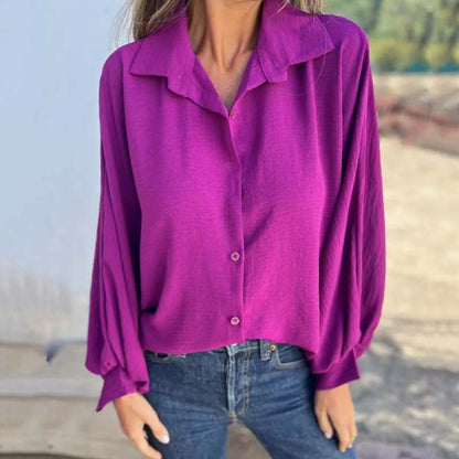BLUSA CLÁSICA DE MANGA LARGA CORNELIA