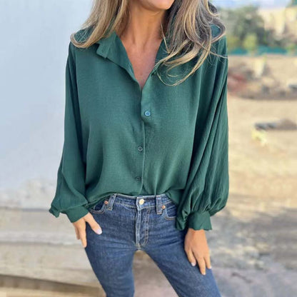 BLUSA CLÁSICA DE MANGA LARGA CORNELIA