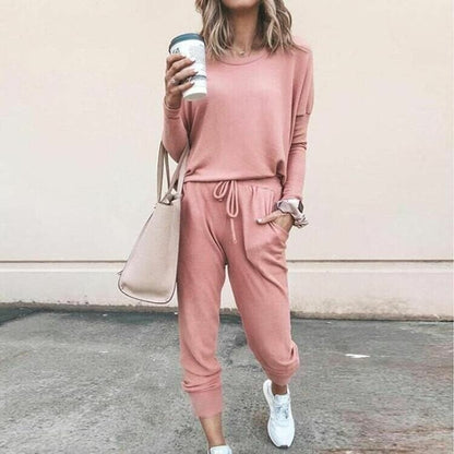 MADISON – CONJUNTO DE LOUNGE DE DOS PIEZAS CHIC Y RELAJADO
