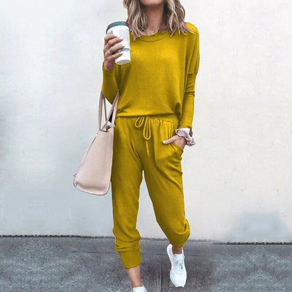 MADISON – CONJUNTO DE LOUNGE DE DOS PIEZAS CHIC Y RELAJADO