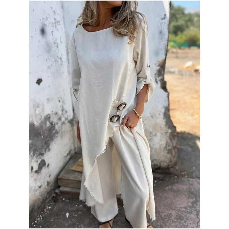 HEATHER – VESTIDO MAXI RELAJADO Y OVERSIZED