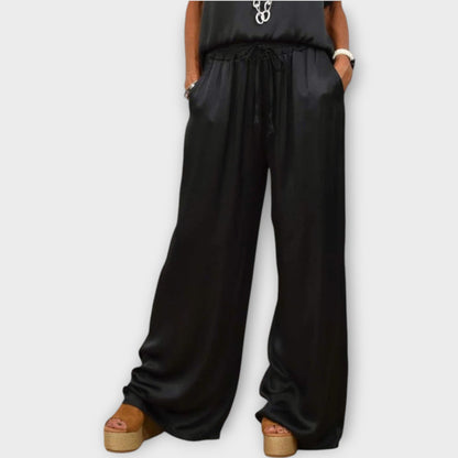 Conjunto de Dos Piezas de Satén Luxe