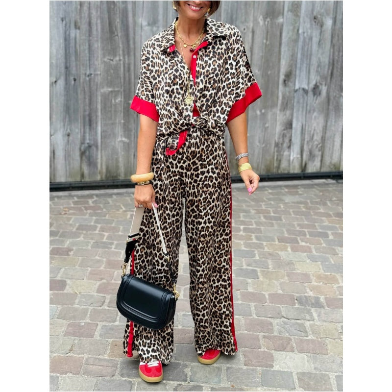 COLLINS – CONJUNTO OUTFIT LEOPARDO LUJOSO