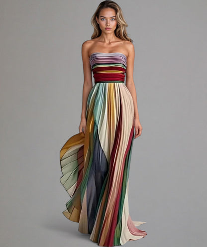 Aria | Vestido Sin Mangas de Colores