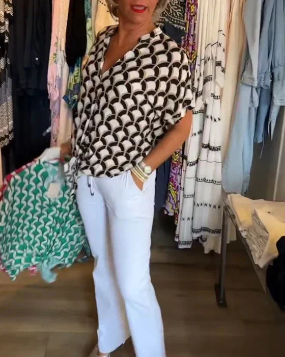 BLUSA ESTAMPADA ESTILOSA SOLVEIG