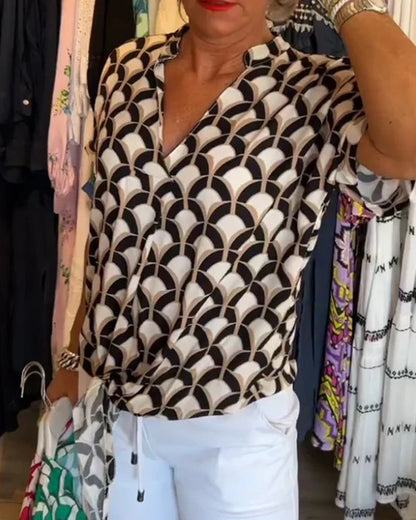 BLUSA ESTAMPADA ESTILOSA SOLVEIG