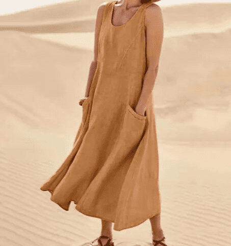 Ellie | Vestido Elegante con Bolsillos