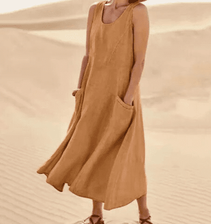 Ellie | Vestido Elegante con Bolsillos