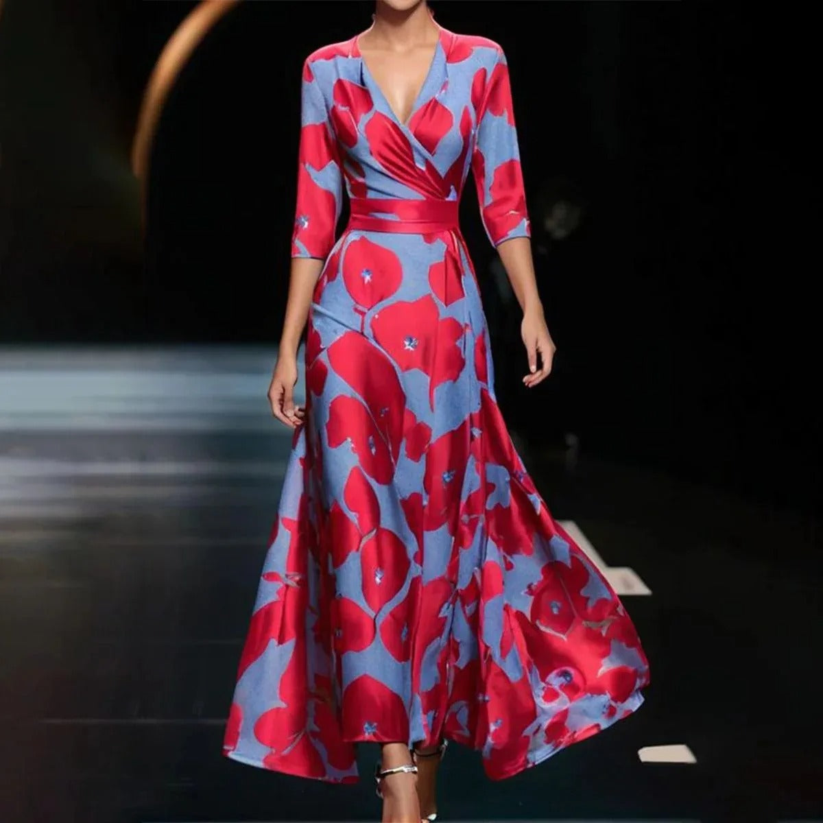 Yssa - Vestido Floral Elegante