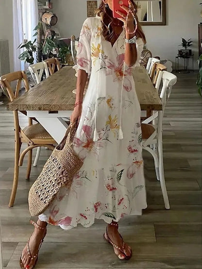 Melodía - Vestido de Playa Boho Casual